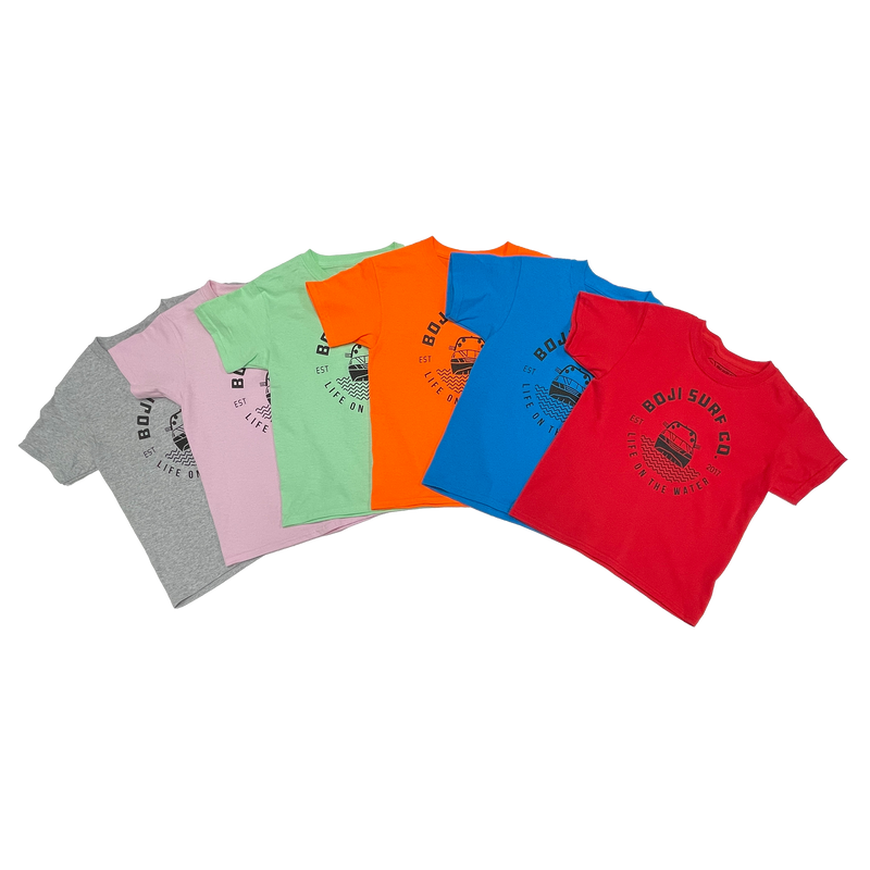 LIFE ON THE WATER YOUTH TEE (VARIOUS COLORS)
