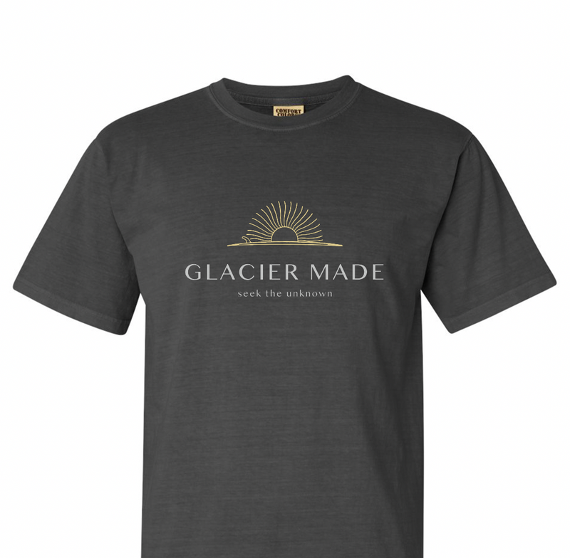 Glacier Made Sun Logo Tee