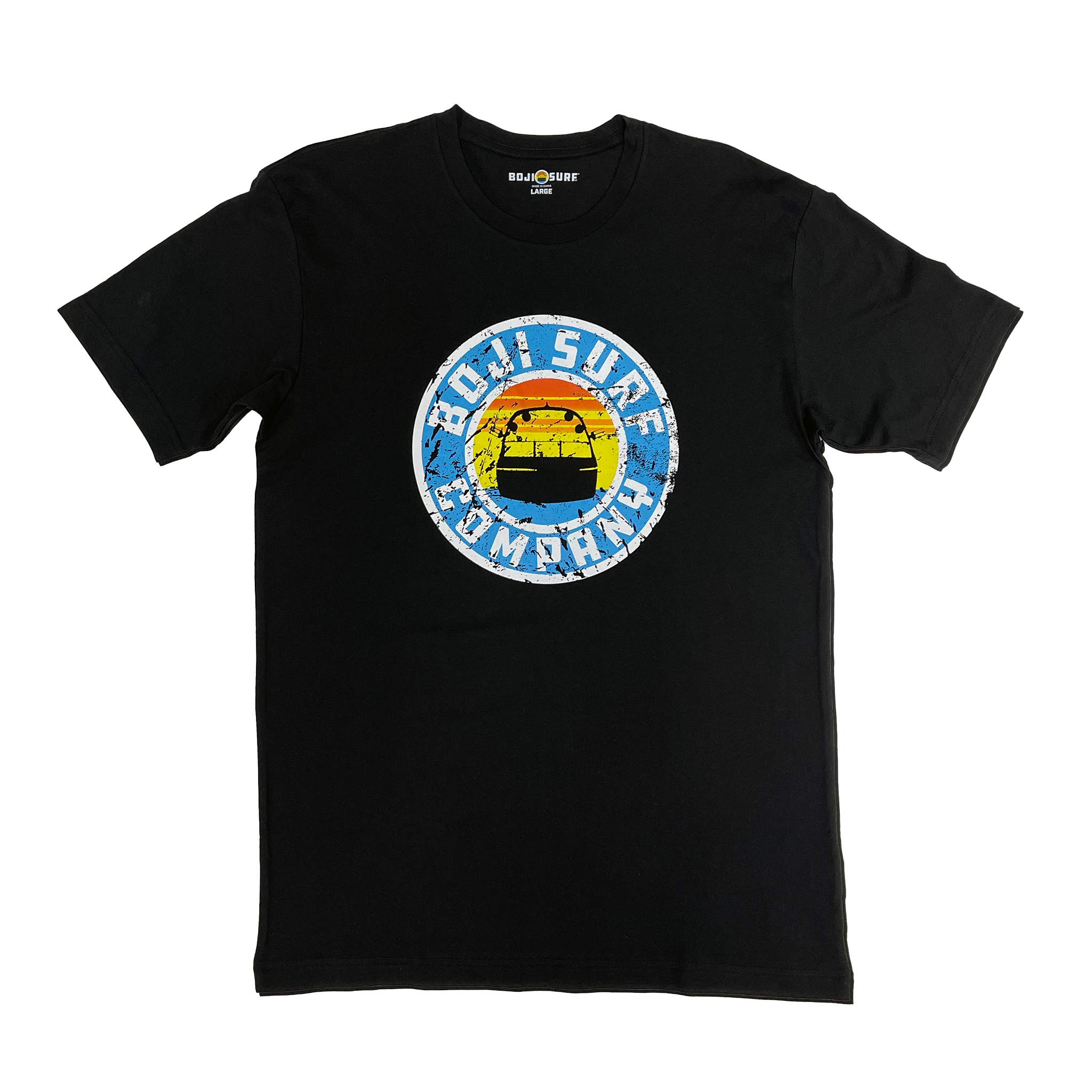 【COYSEIO】 ROUND LOGO T-SHIRT CHARCOAL ROUND LOGO T-SHIRT CHARCOAL - coyseio