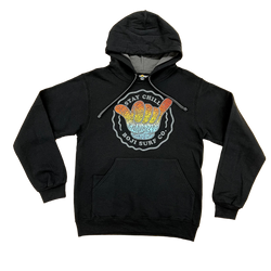 STAY CHILL HOODIE (BLACK)
