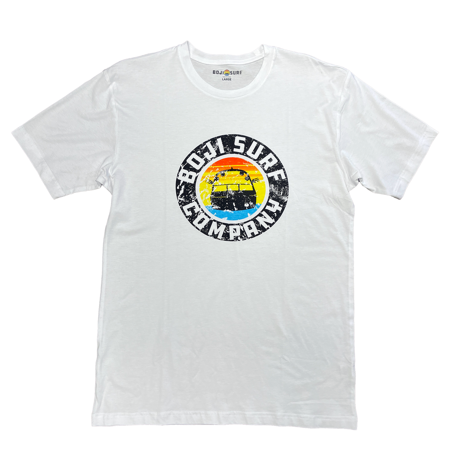 【COYSEIO】 ROUND LOGO T-SHIRT SAND SYMBOL LOGO T-SHIRT SAND - coyseio